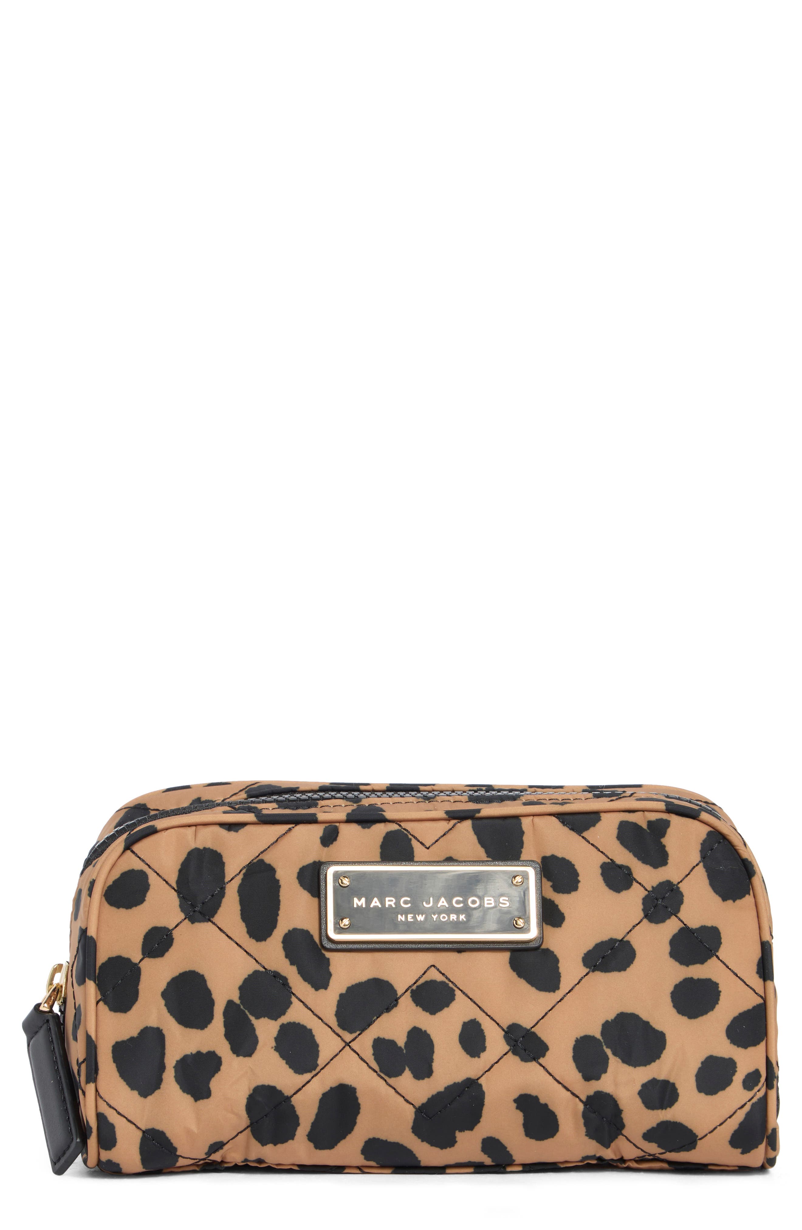 Marc Jacobs Cheetah Print Small Quilted Pouch