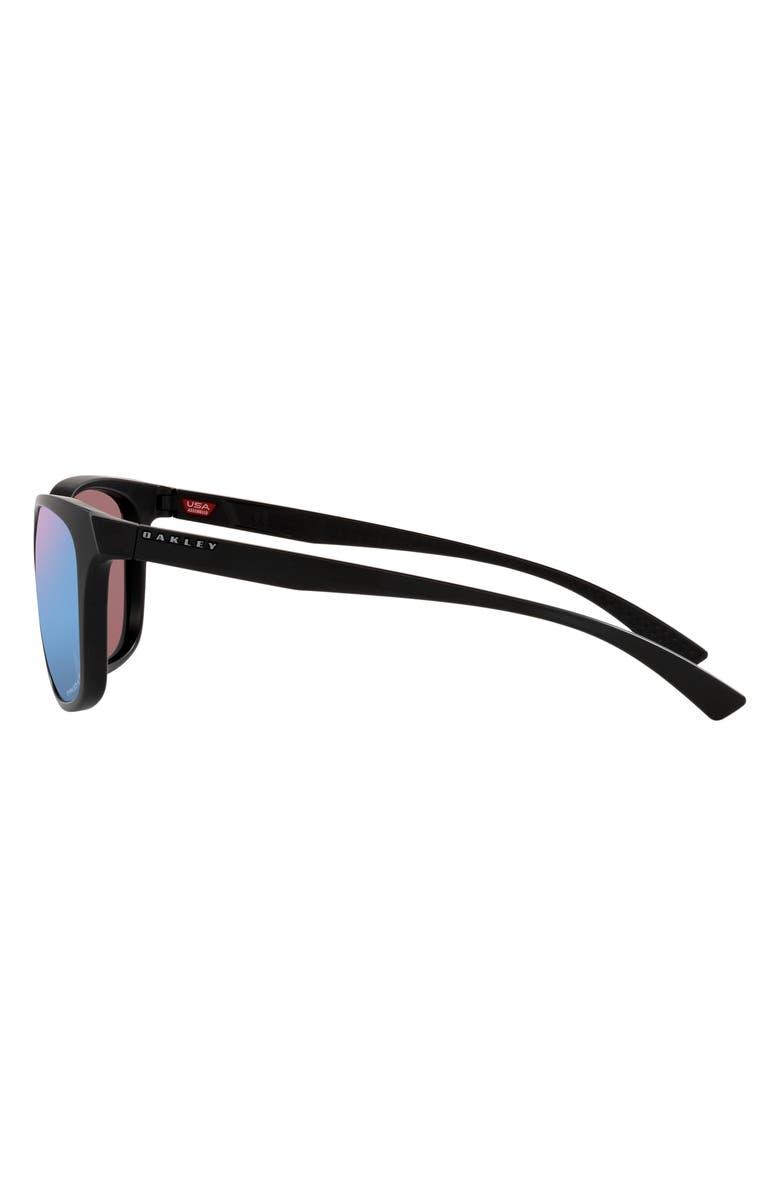 Oakley Leadline 56mm Prizm<sup>™</sup> Polarized Square Sunglasses, Alternate, color,