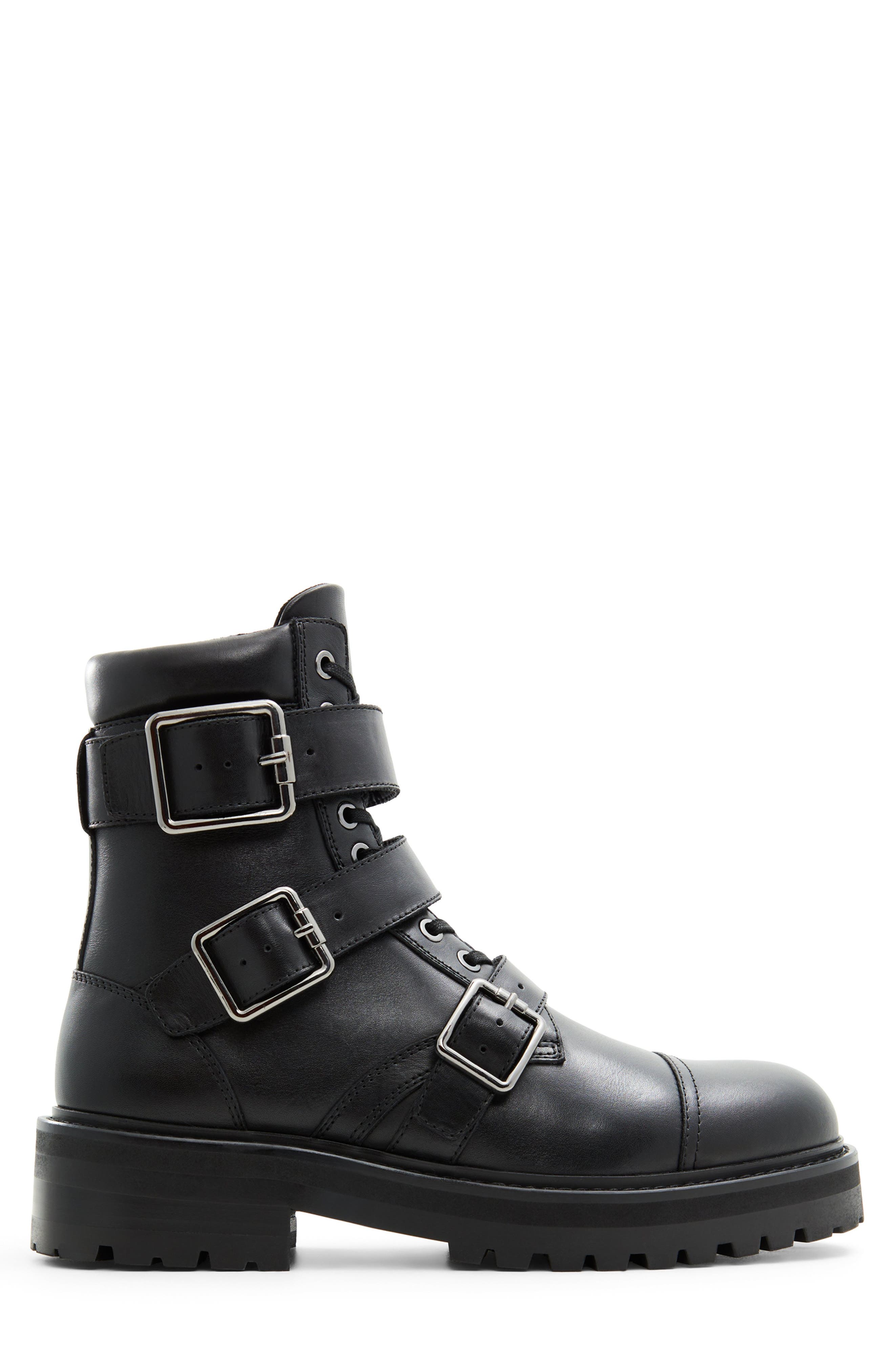 ALDO Zayro Combat Boot, Alternate, color, Black