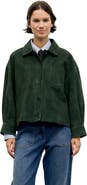GERARD DAREL Pia Cropped Suede Jacket