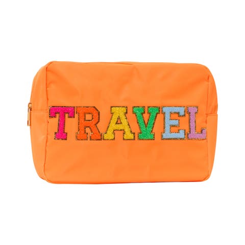 Nylon Pouch w/ TRAVEL Patch