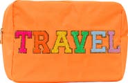 Malibu Sugar Nylon Pouch w/ TRAVEL Patch