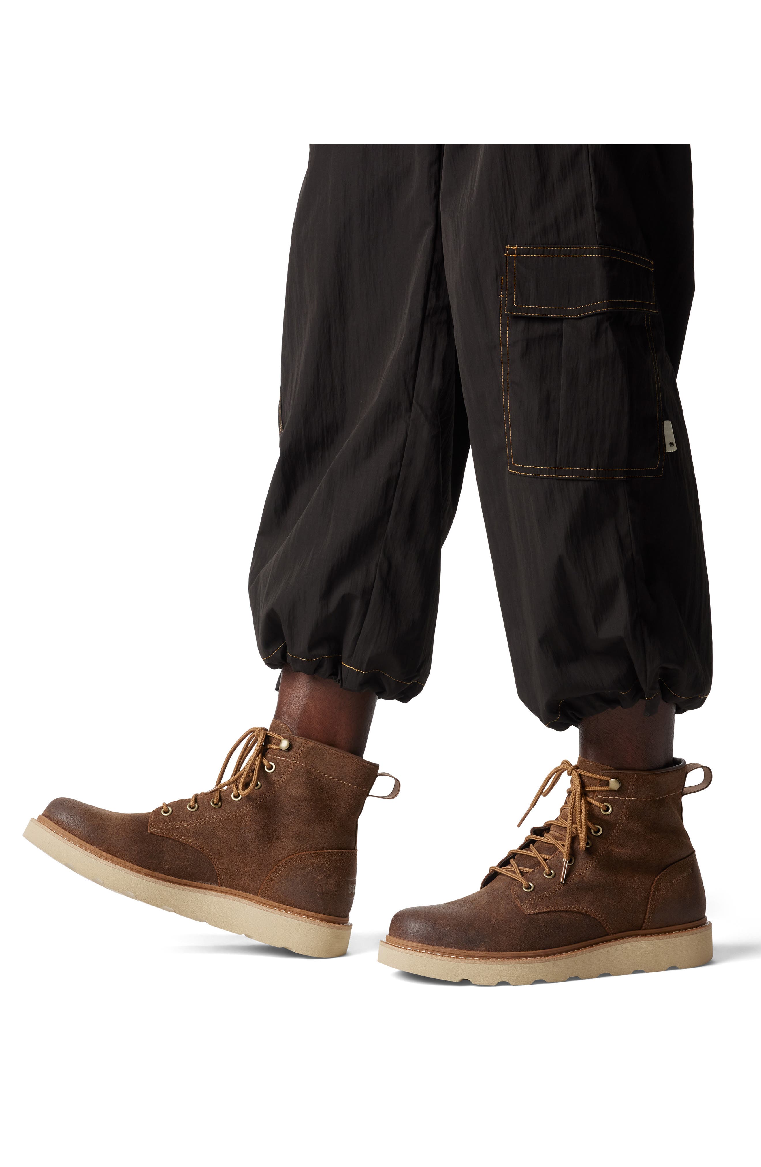 SOREL Slabtown '62<sup>™</sup> Waterproof Moc Toe Boot, Alternate, color, Velvet Tan/ Tawny Buff