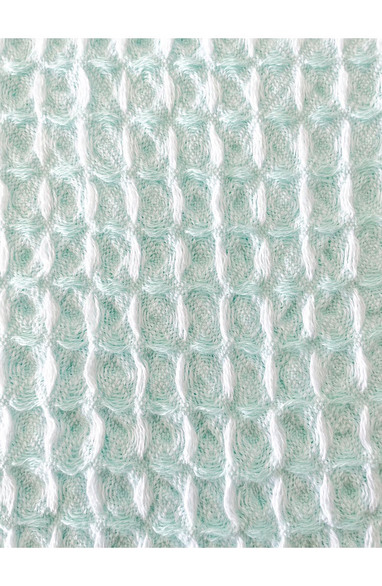 Anaya 2 Tone Turkish Cotton Waffle Bath Towel, Alternate, color,