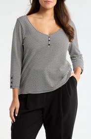 Liverpool Print Henley Top