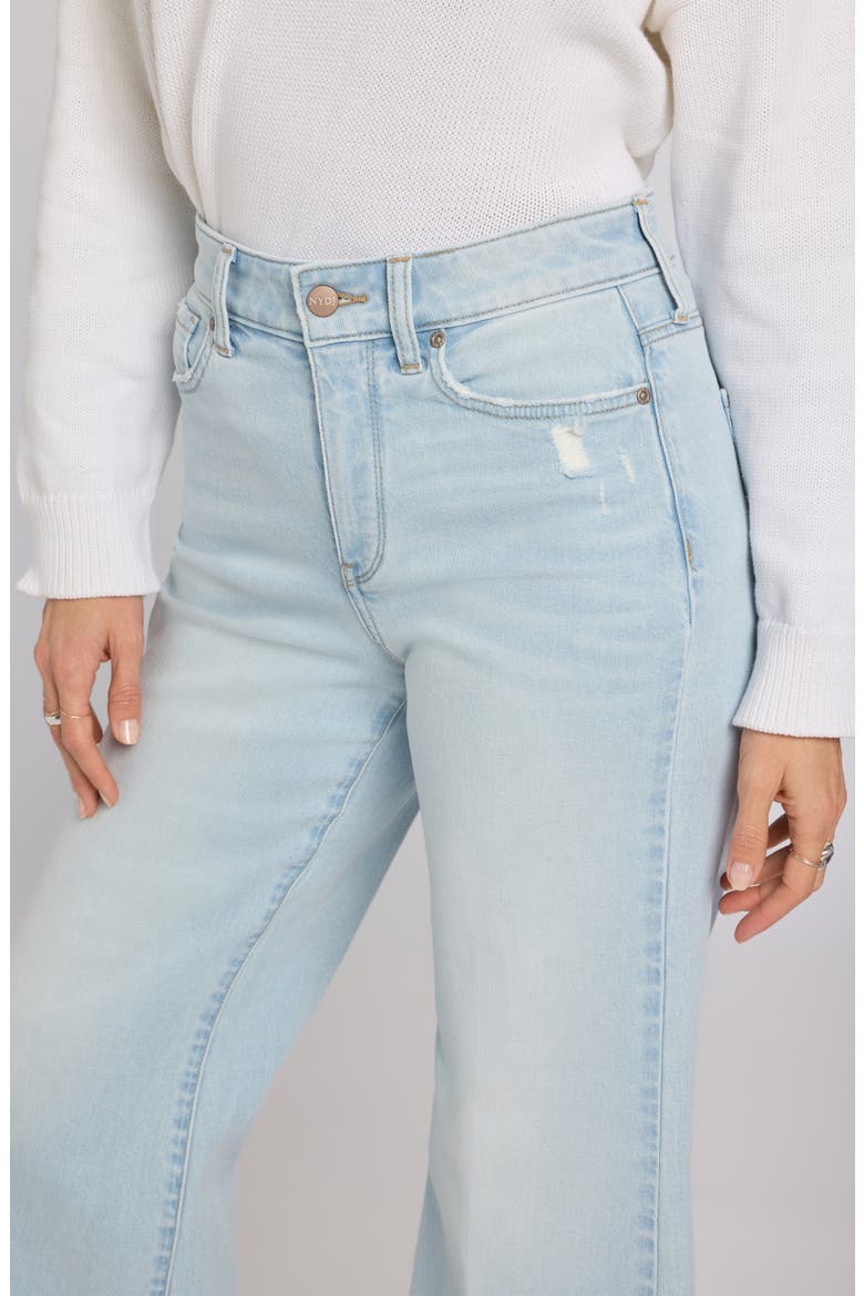 Mia Palazzo High Waist Flare Jeans, Alternate, color, SKY VALLEY
