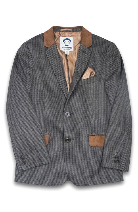 Kids' Houndstooth Club Jacket
