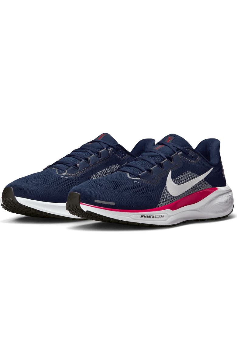 Nike Unisex Nike Navy Arizona Wildcats Zoom Pegasus 41 Running Shoes, Alternate, color, Navy