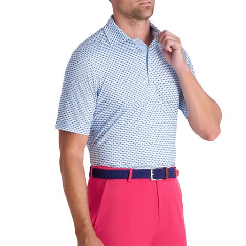 Roy Print Mens Golf Polo