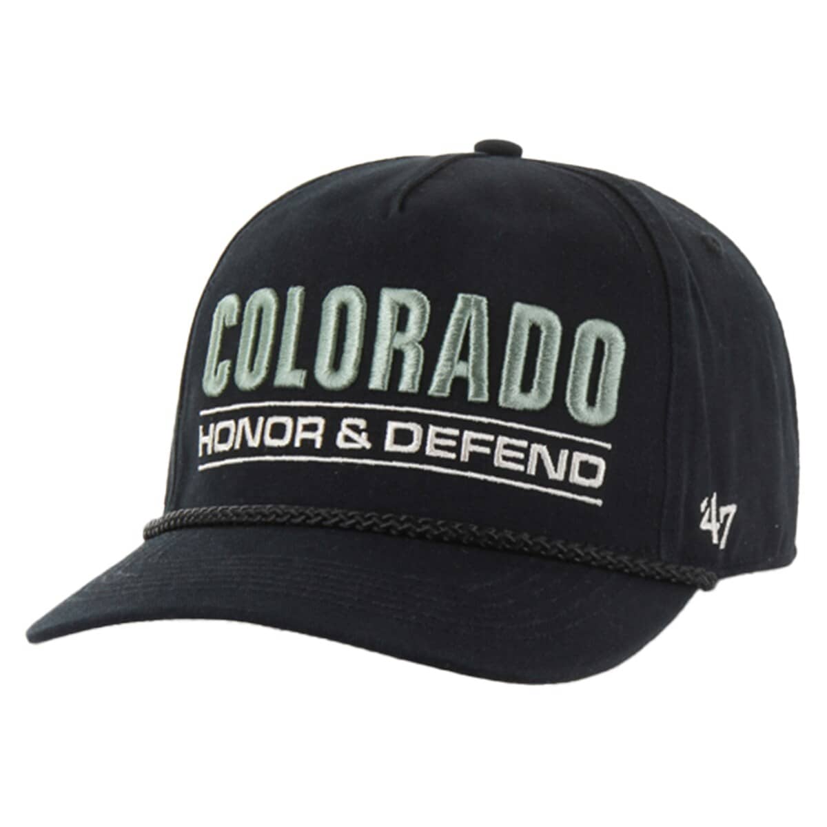 '47 Men's '47 Black Colorado Avalanche OHT Military Appreciation ...
