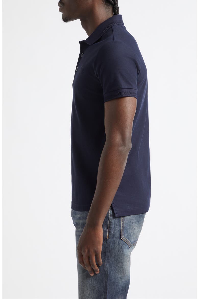 Eddie EKD Embroidered Cotton Piqué Polo, Alternate, color, COAL BLUE