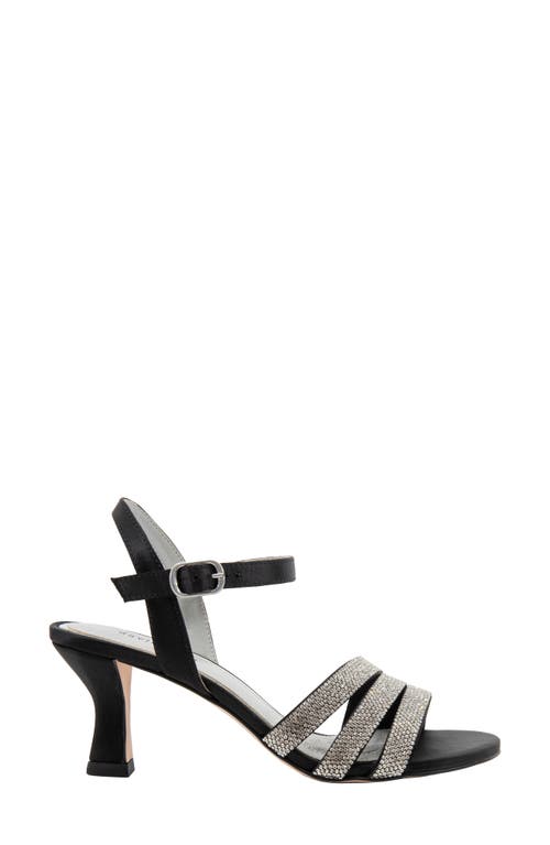 David Tate Trio Evening Sandal In Black