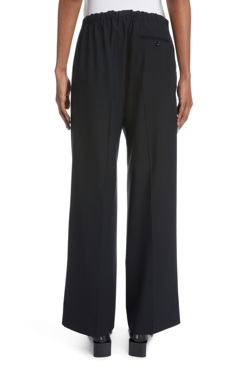 Acne Studios Pernille Wool Straight Leg Trousers, Alternate, color, 