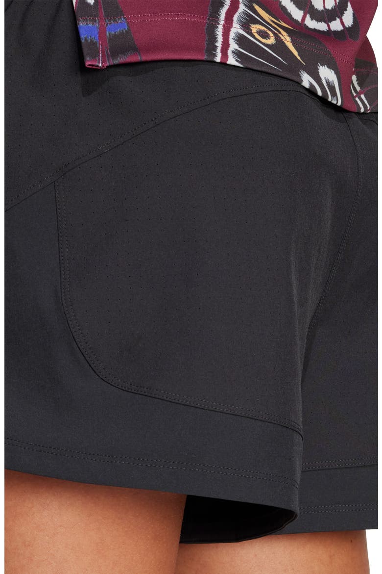 Tech Pacer Training Shorts, Alternate, color, BLACK