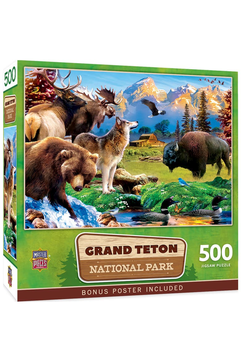 Grand Teton National Park 500pc Puzzle, Main, color, Multicolor