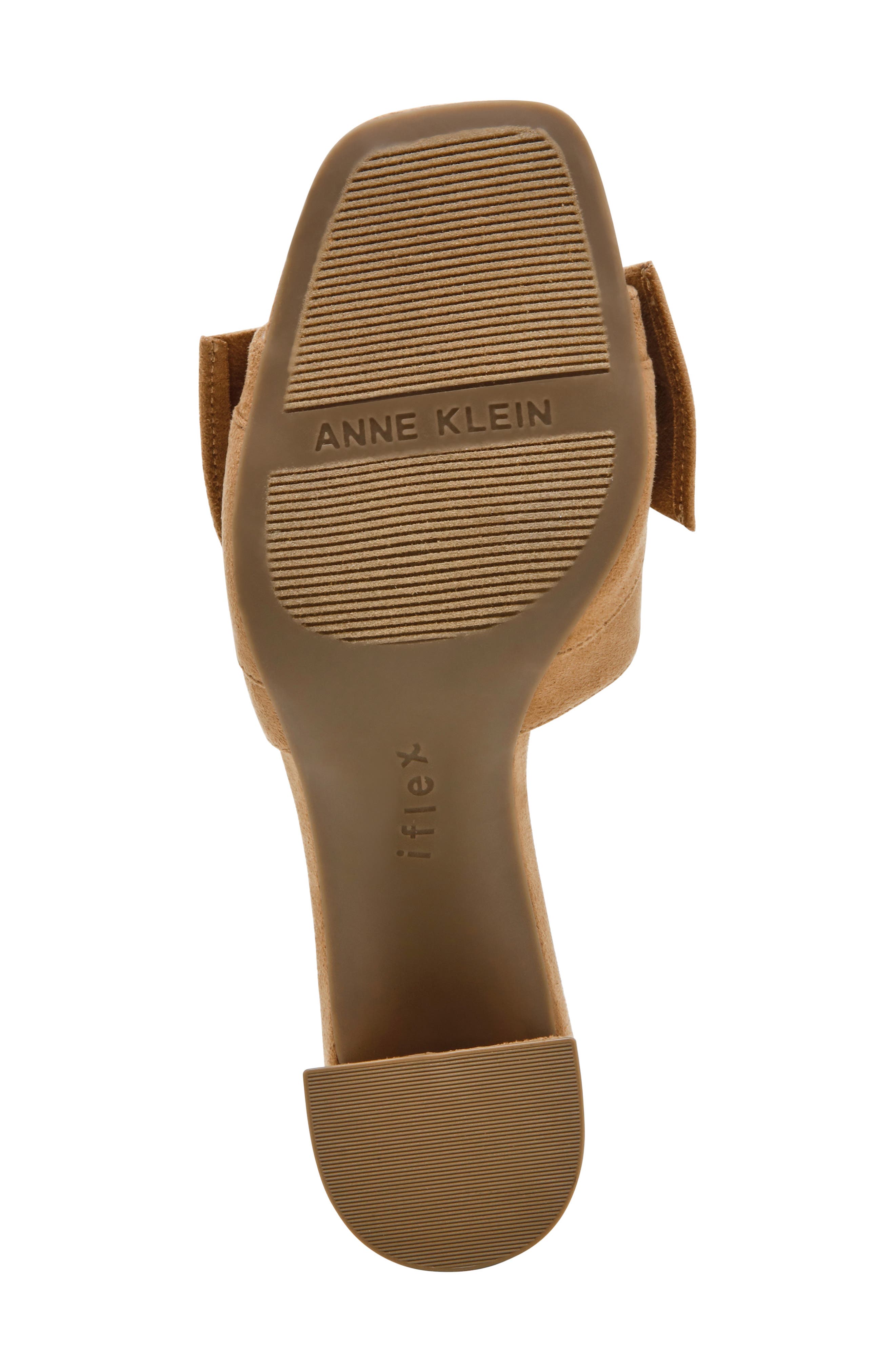 Kizmet Bow Slide Sandal, Alternate, color, SAND SUEDE
