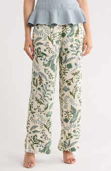 T Tahari Pull-On Wide Leg Pants