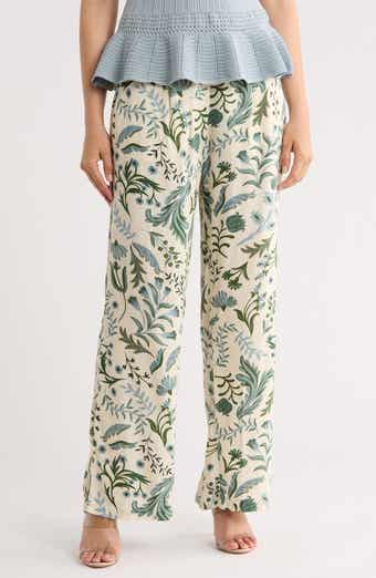 T Tahari Pull-On Wide Leg Pants