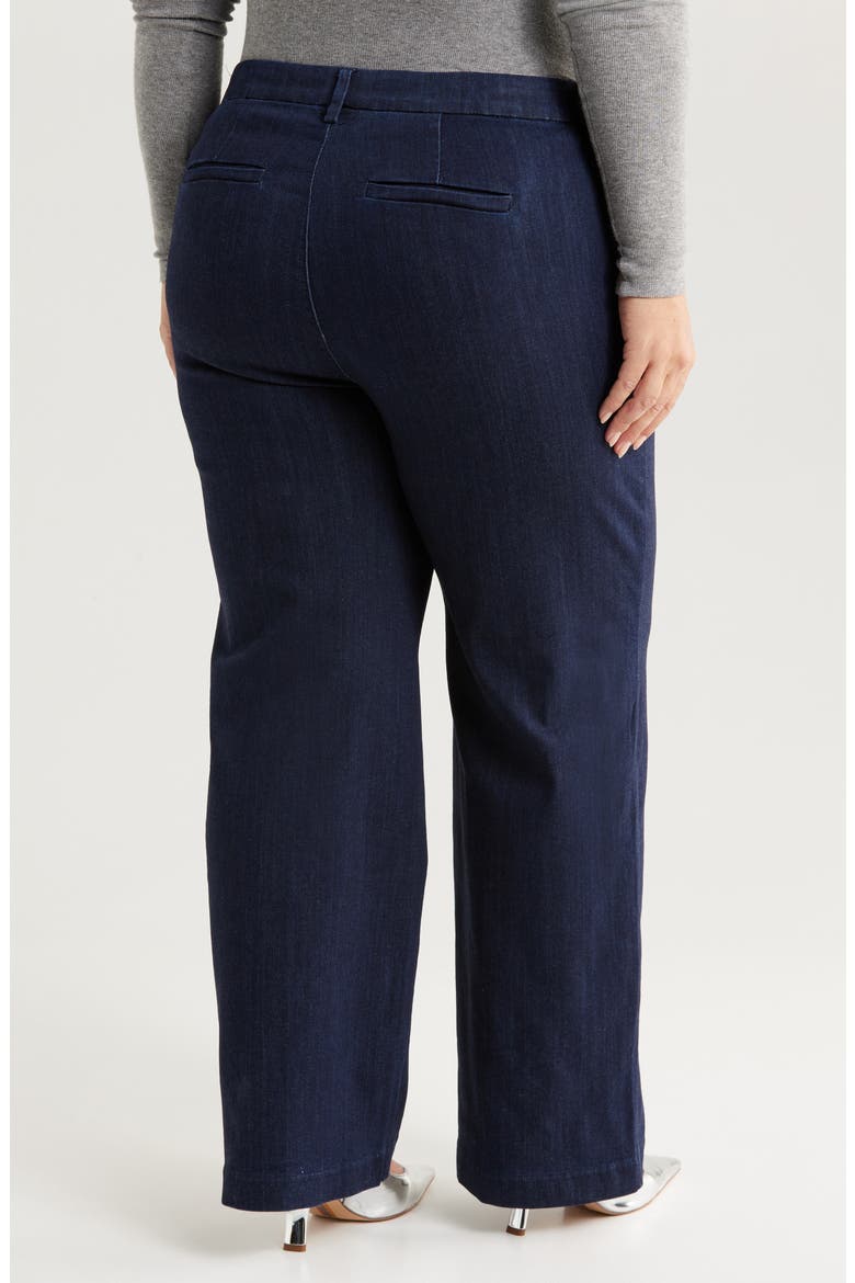 Kelsey Wide Leg Denim Pants, Alternate, color, INDIGO RINSE