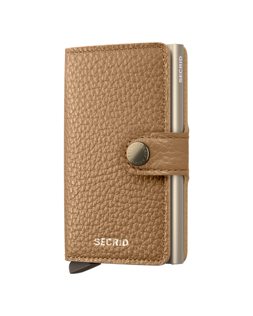 Secrid Miniwallet Pebble In Cappuccino