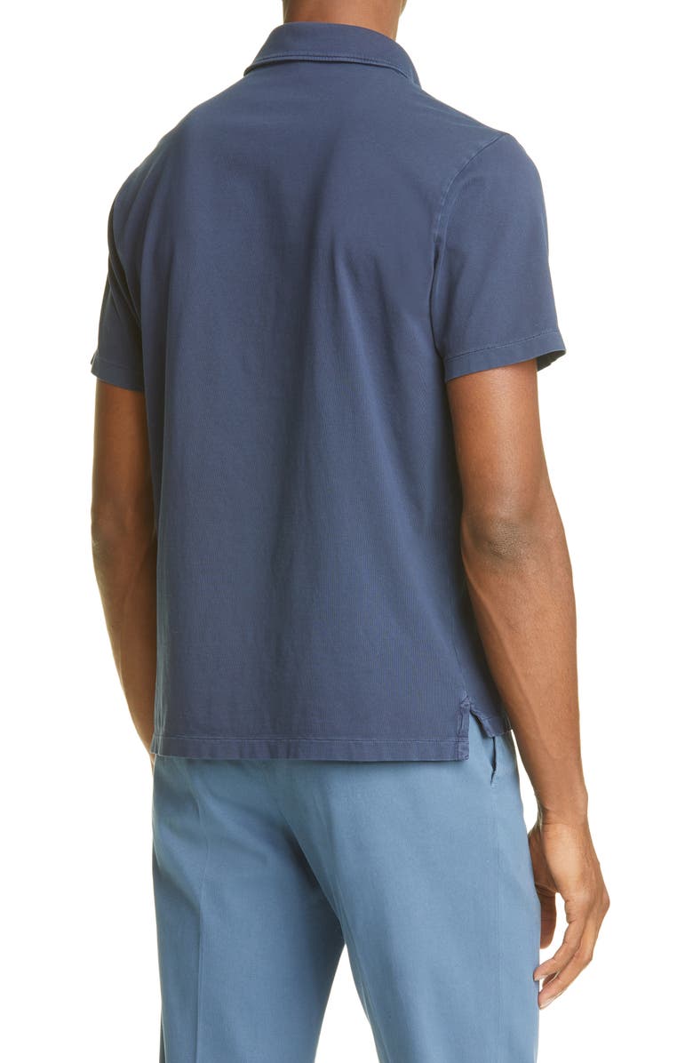 Boglioli Short Sleeve Cotton Jersey Polo, Alternate, color, 