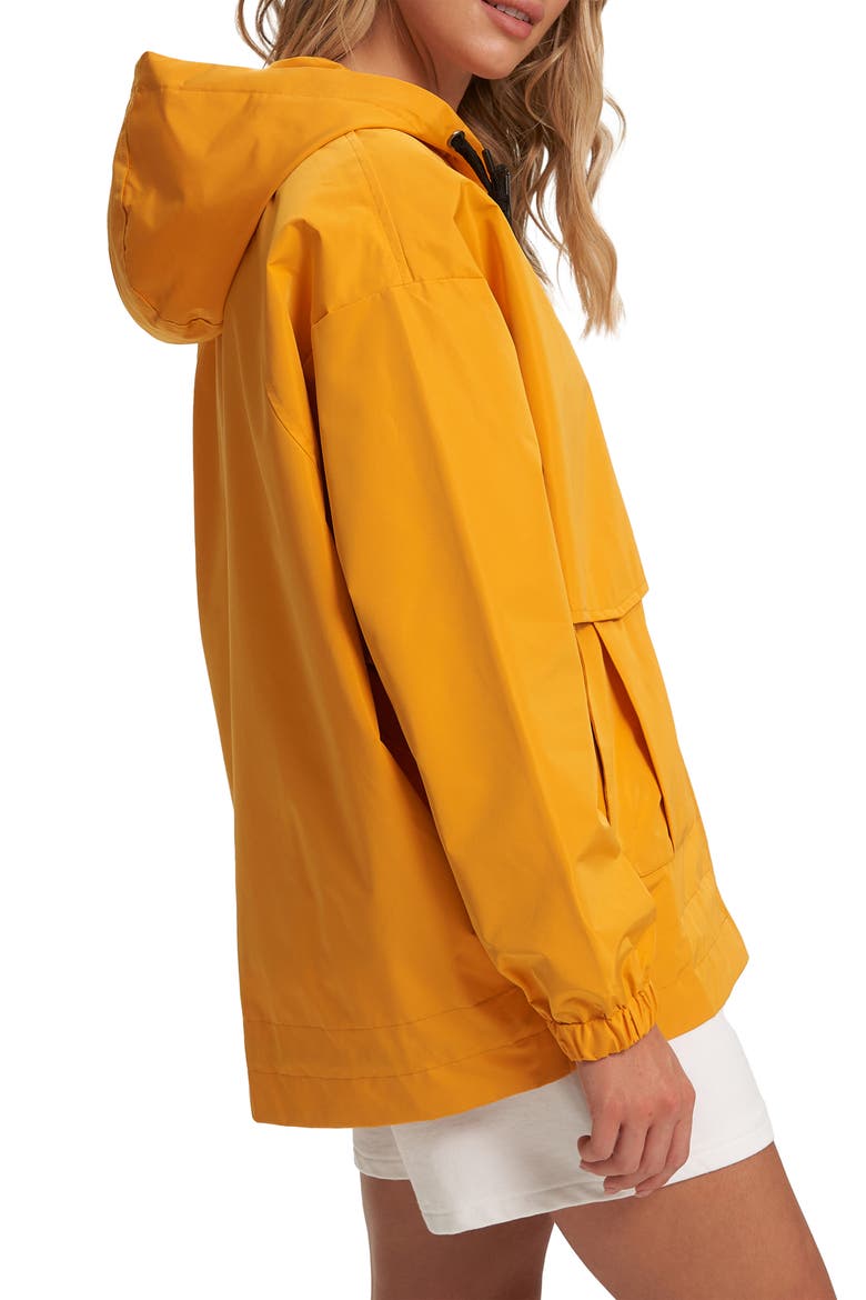 Brianna Rain Jacket, Alternate, color, CANTALOUPE