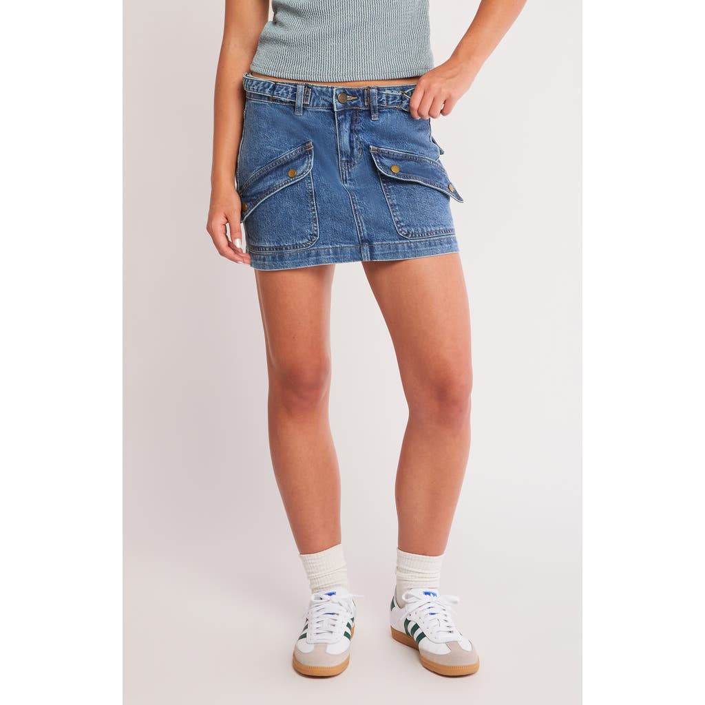 PTCL PTCL CARGO DENIM MINISKIRT
