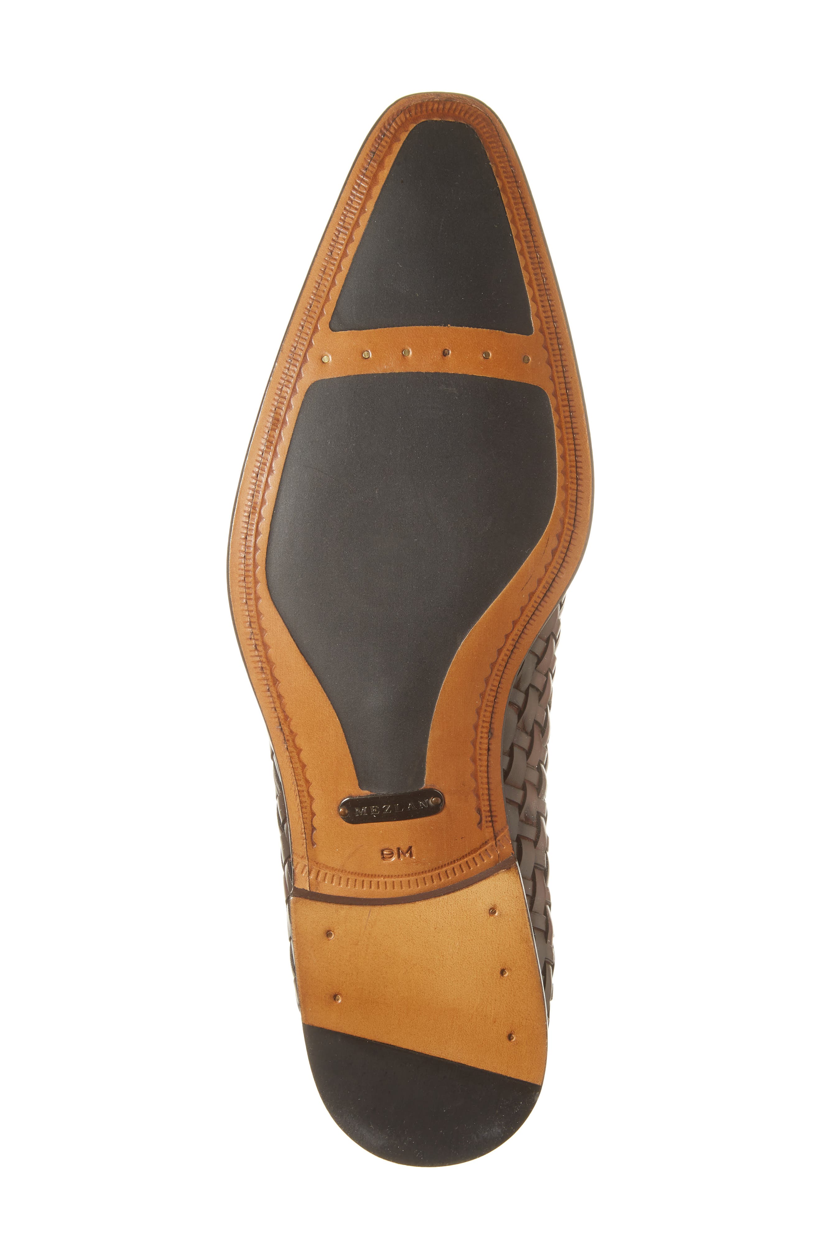 Mezlan Woven Perforated Wholecut Shoe, Alternate, color, 