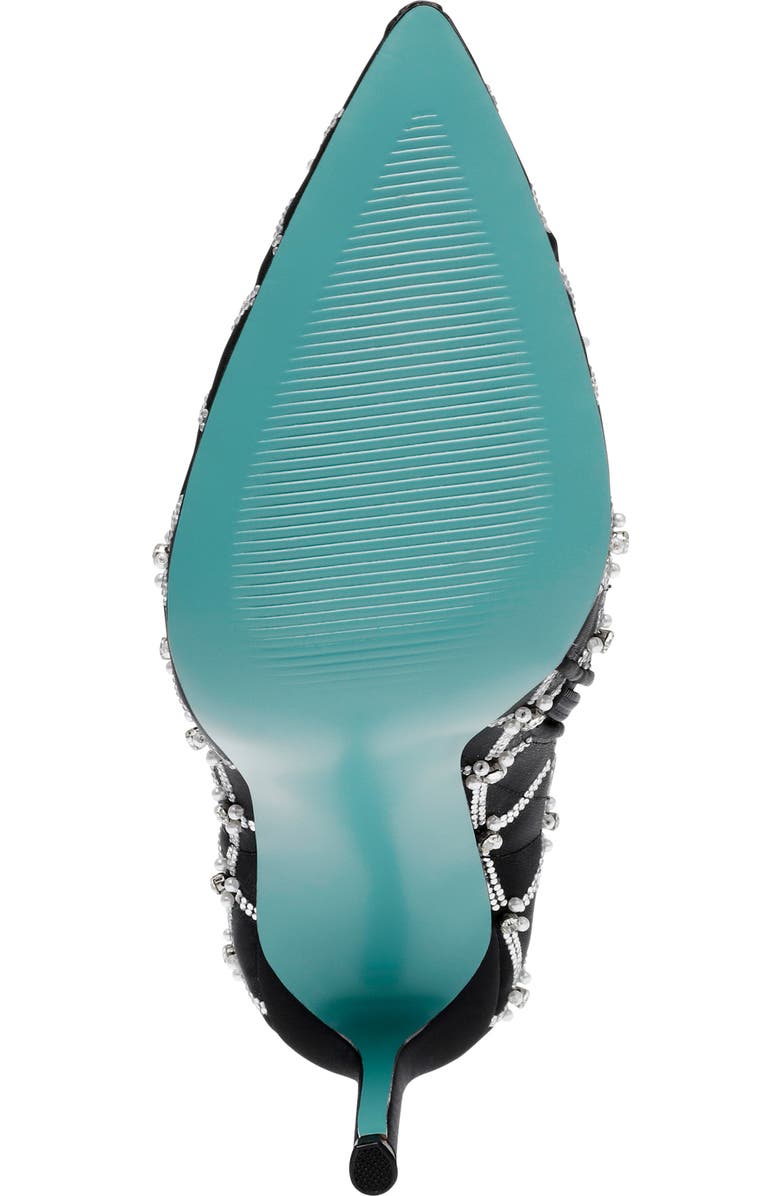 Betsey Johnson Lark Crystal Embellished Bootie, Alternate, color,