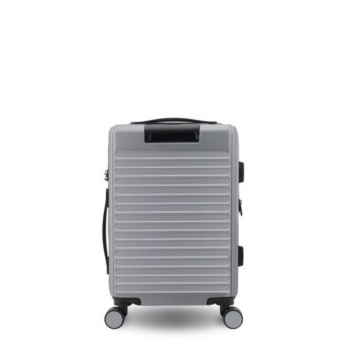 J World North Hardside Carry-on Luggage 20'' In Gray