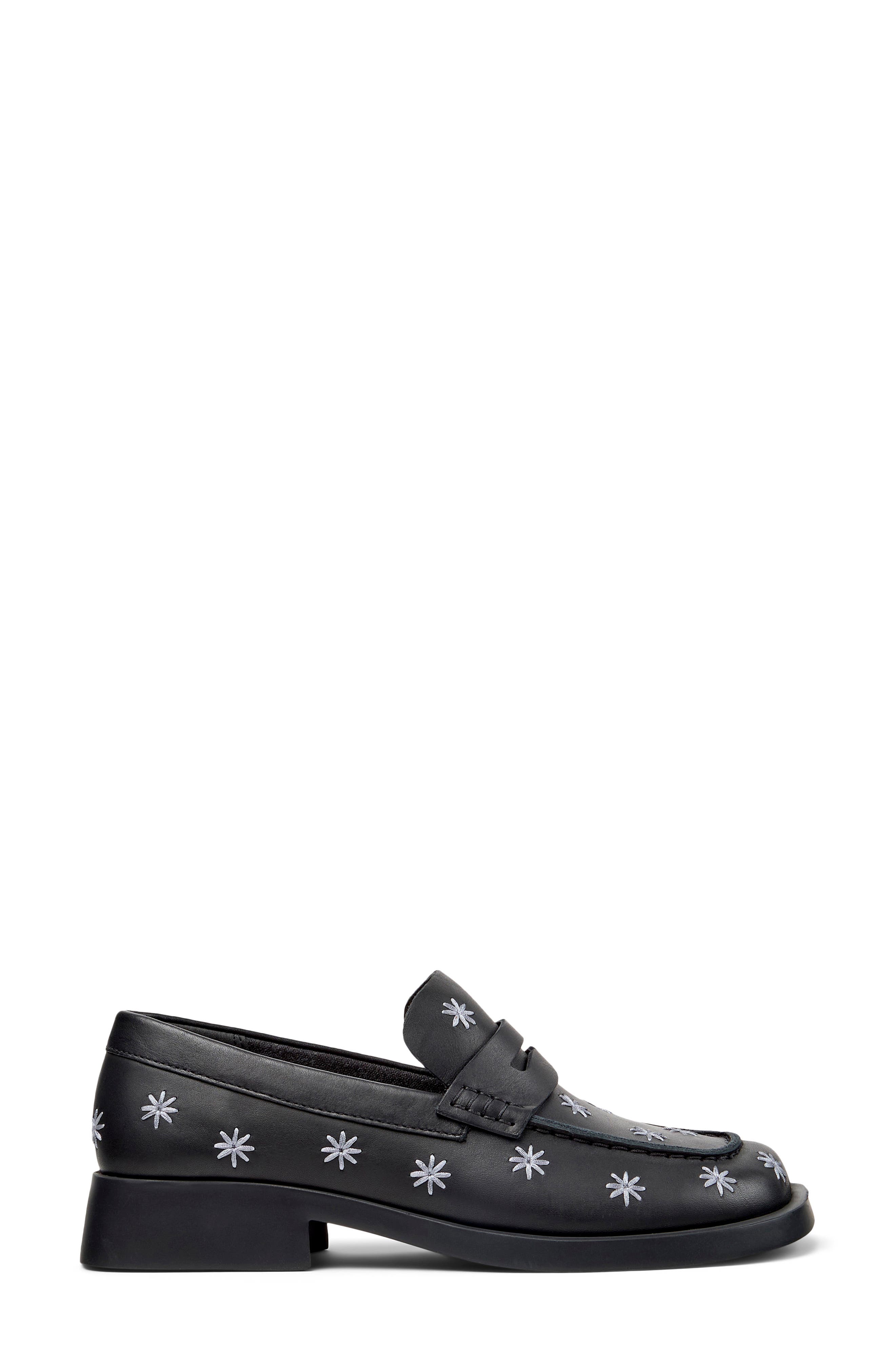 Camper Donna Penny Loafer, Alternate, color, Black