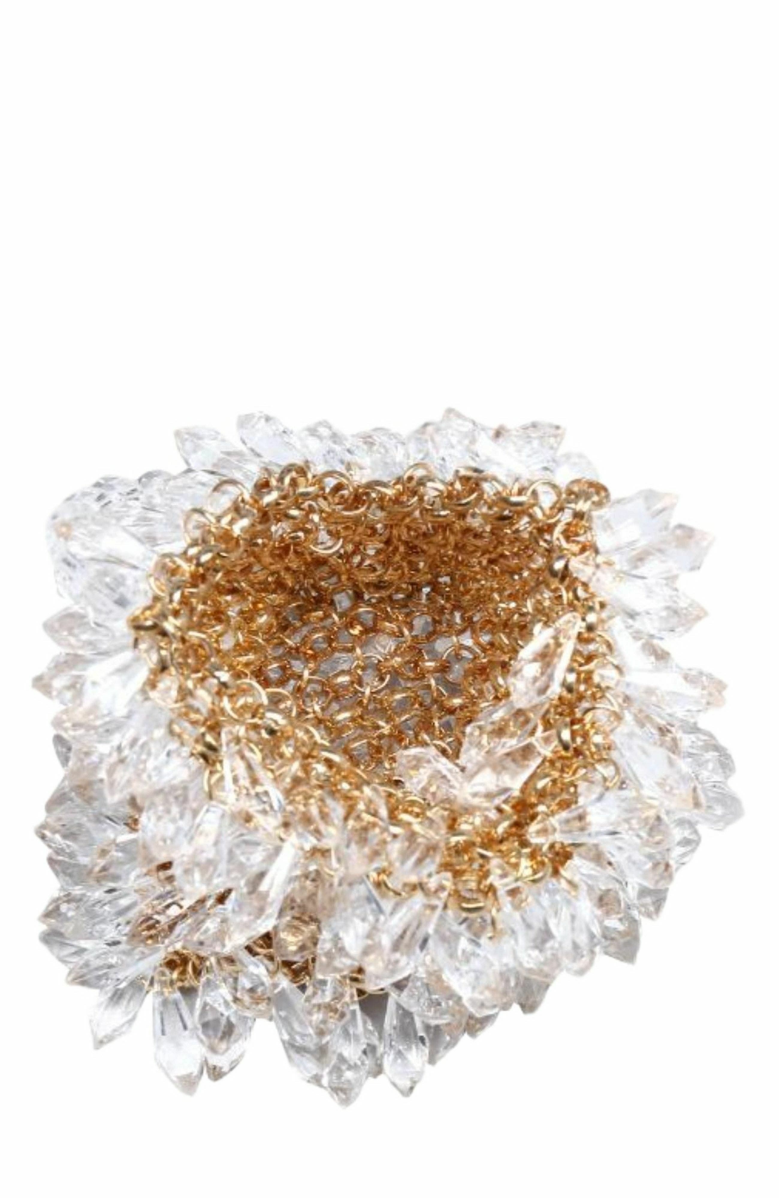 Mariah Evening Bag, Alternate, color, Gold