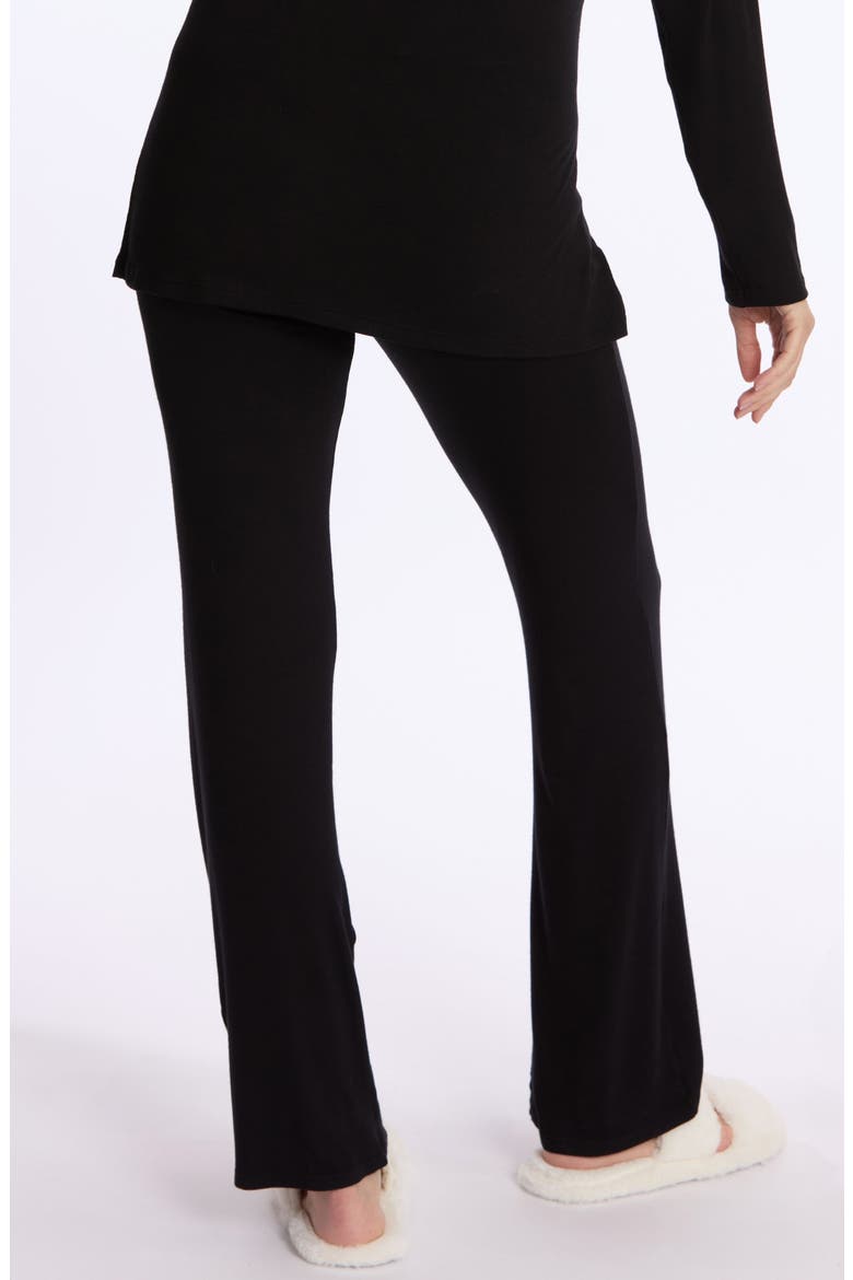 Louna Maternity Pants, Alternate, color, BLACK