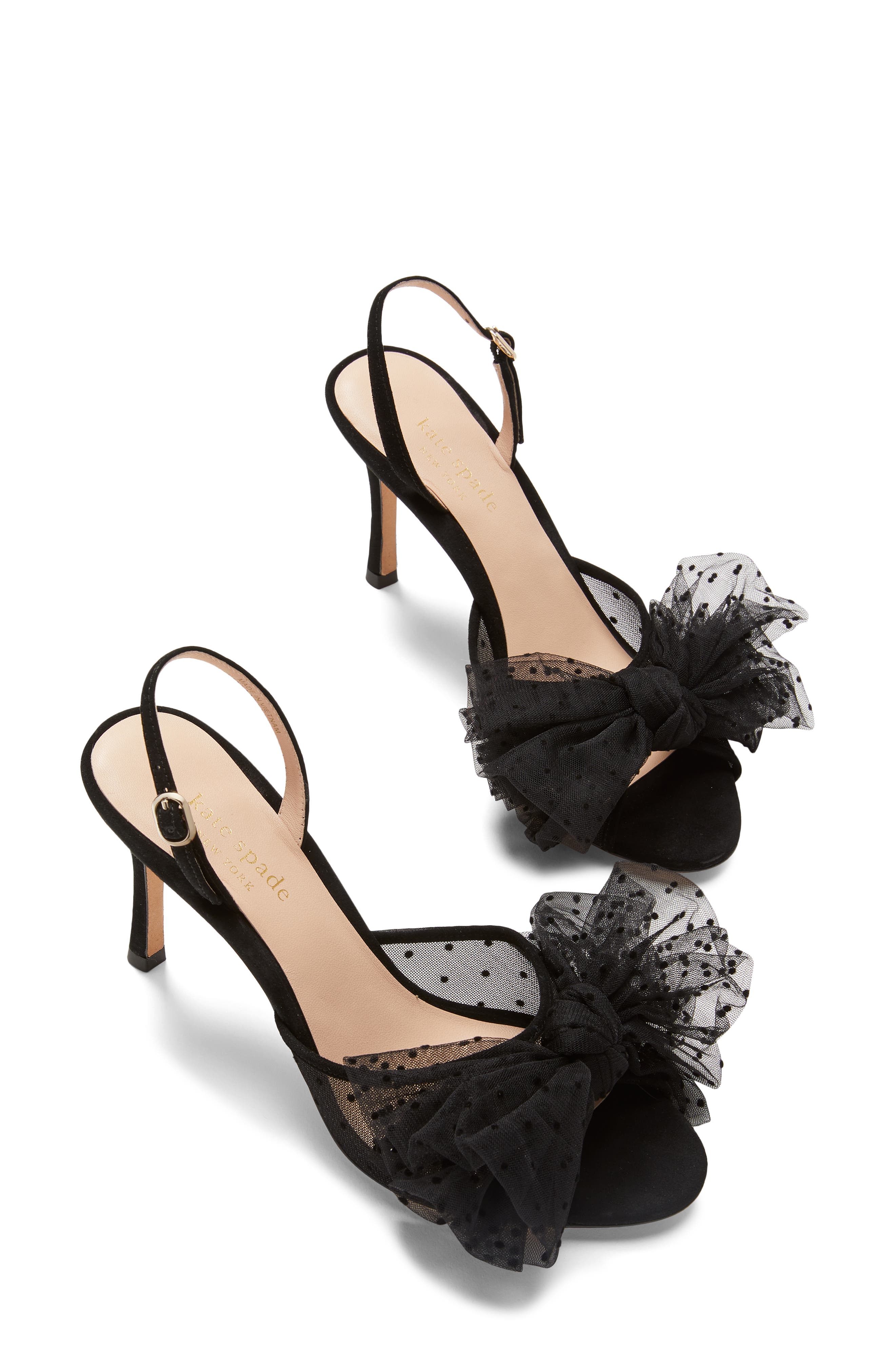 Kate Spade New York bridal sparkle slingback sandal, Alternate, color, 