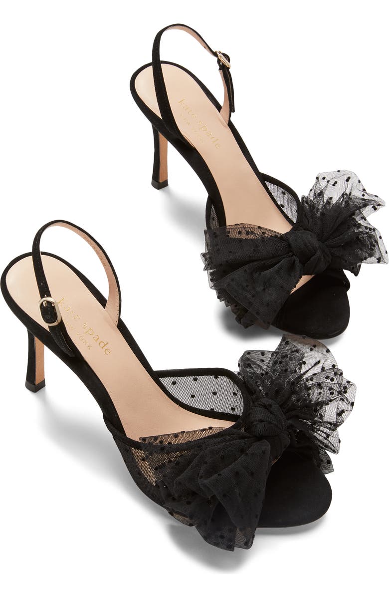 Kate Spade New York bridal sparkle slingback sandal, Alternate, color,