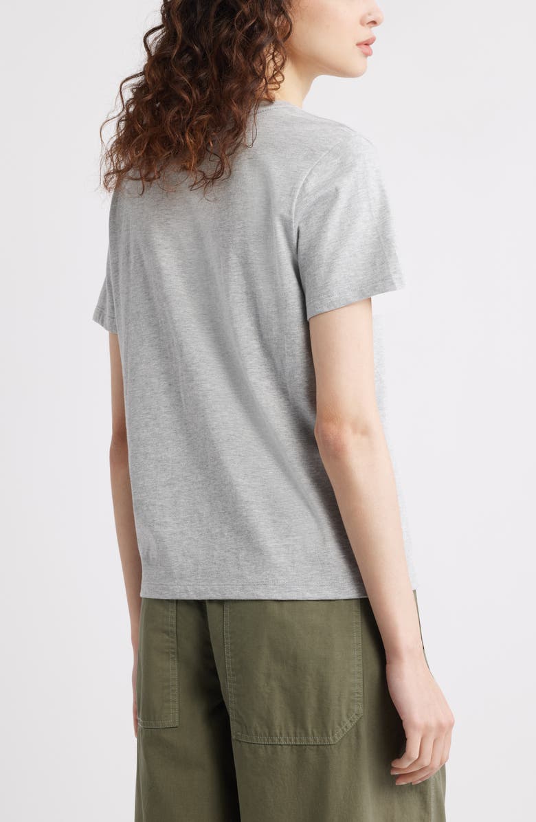 Treasure & Bond Cotton Crewneck T-Shirt, Alternate, color, Grey Heather