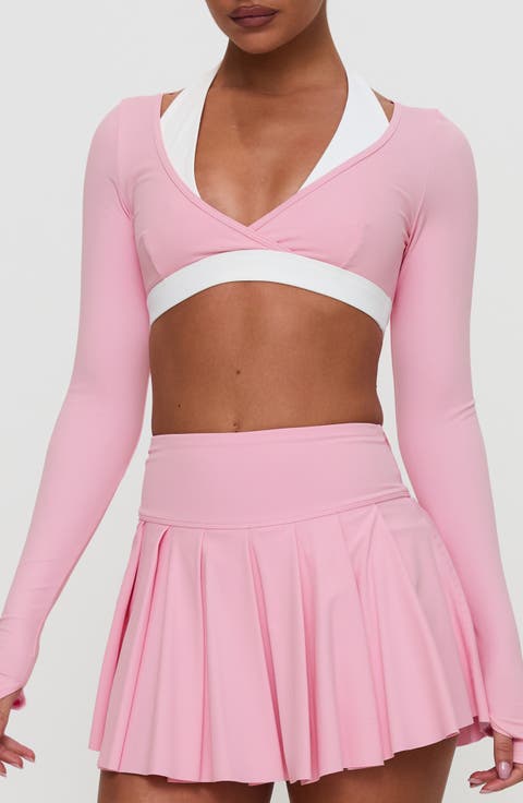 Vitality Long Sleeve Crop Top