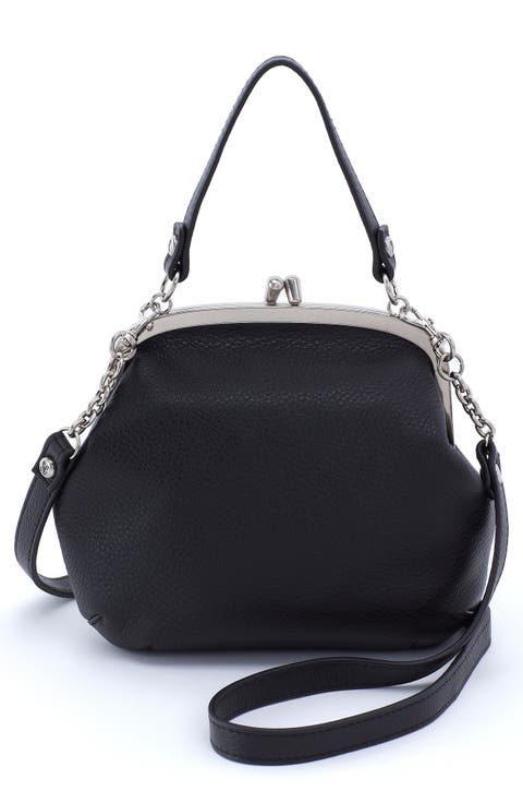 Alba Leather Frame Crossbody Bag