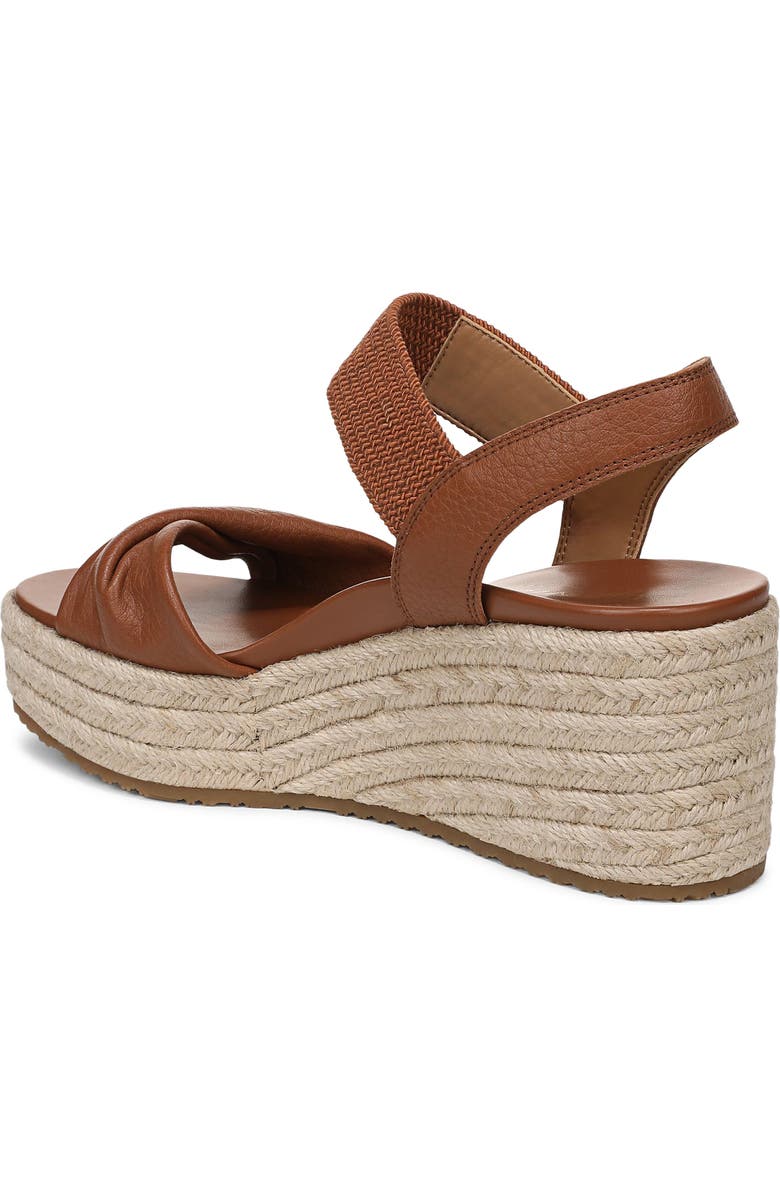 Vionic Darla Espadrille Platform Slide Sandal, Alternate, color, Tan