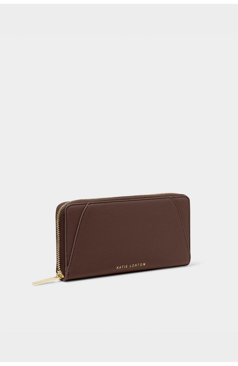 Katie Loxton Hana Wallet, Main, color, Chocolate