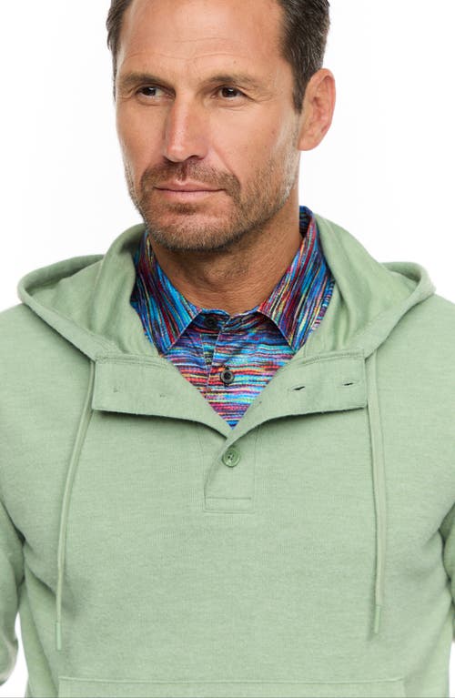 Robert Graham Bolton Hooded Knit Pullover In Green