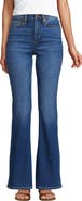 Lands' End Denim High Rise Skinny Flare Jeans