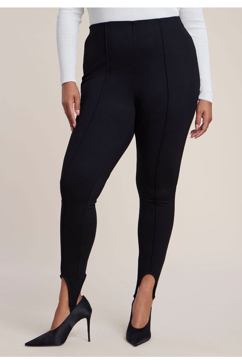 Miracle Flawless Ponte Stirrup Legging, Main, color, BLACK ONYX