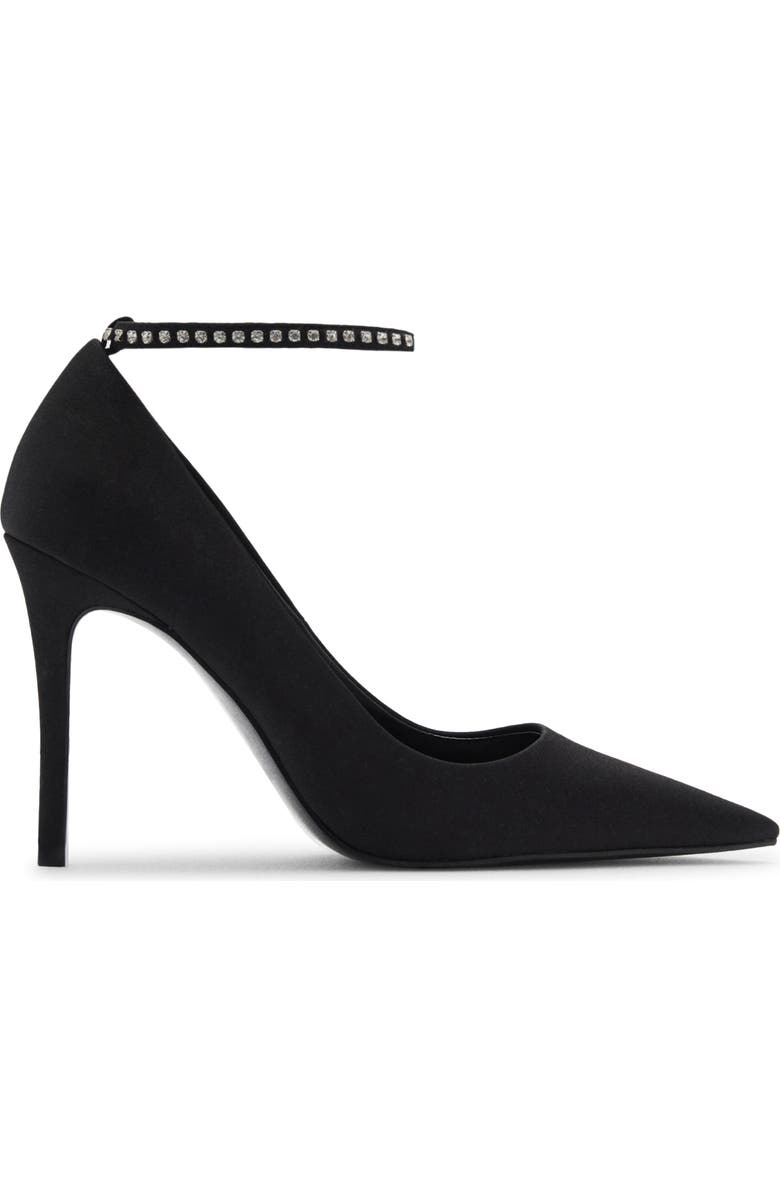 MANGO Ankle Strap Pointed Toe Pump, Alternate, color,