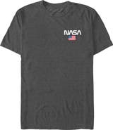 NASA Men's NASA Pocket Flag Logo Graphic T-Shirt