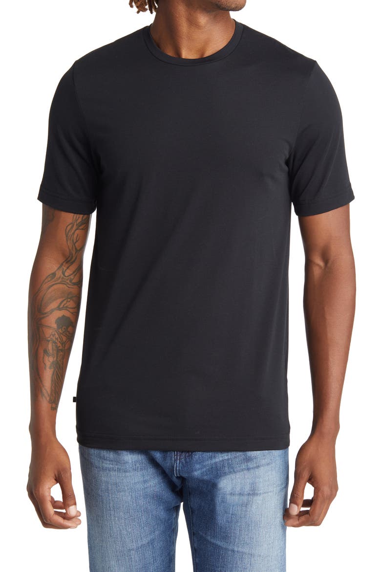 The Crew Performance T-Shirt, Main, color, BLACK