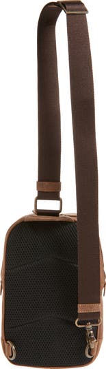 Oil Tanned Leather Sling Bag
