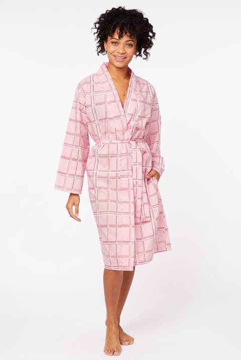 Pima Cotton Wrap Robe