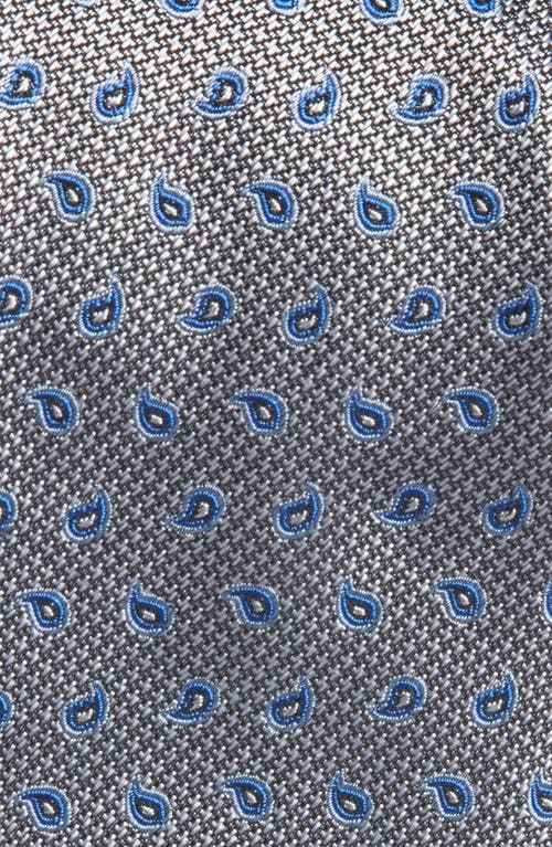 Nordstrom Neat Silk Tie In Gray