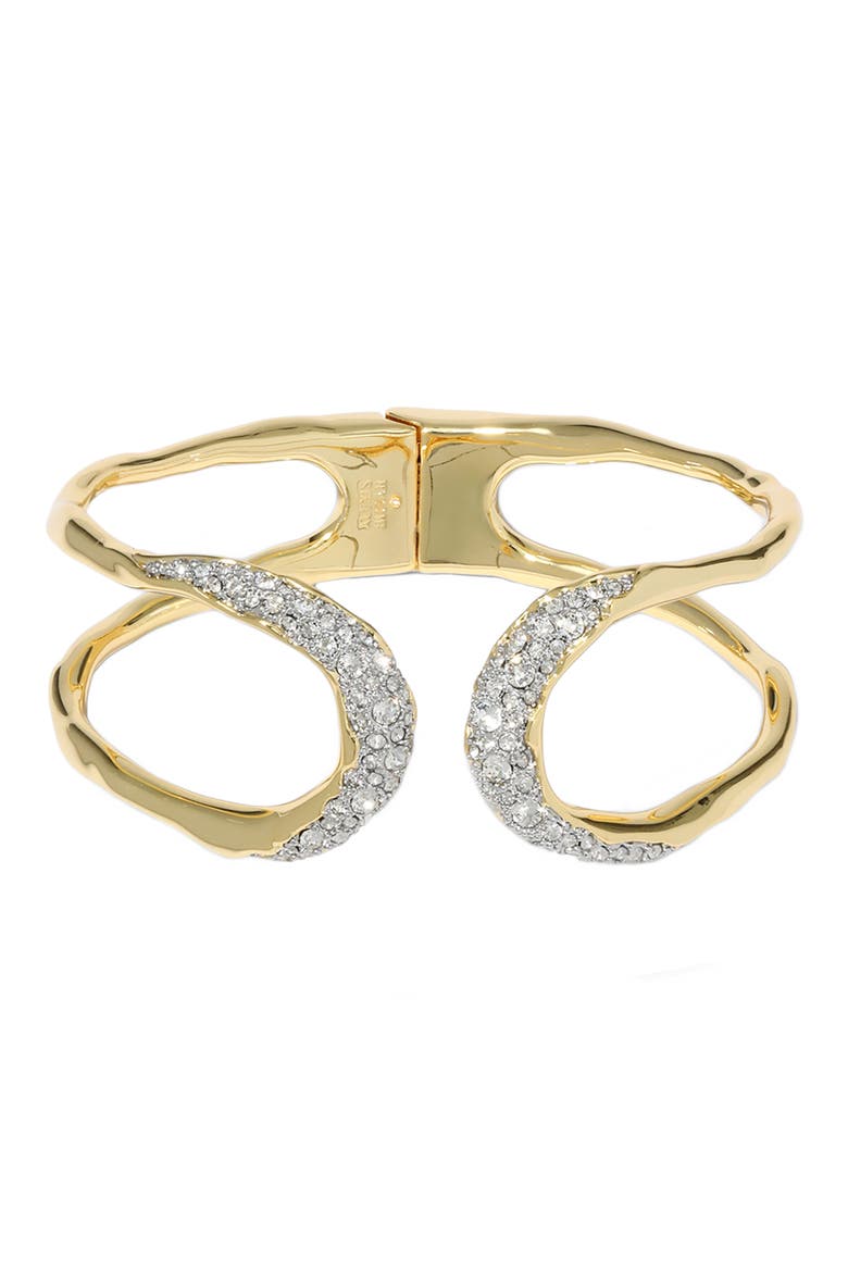 Solanales Crystal Orbiting Cuff, Main, color, CRYSTALS